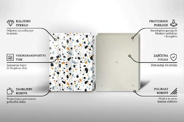 Protection plaque induction Grès décoratif