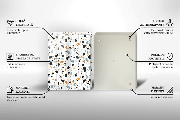 Protection plaque induction Grès décoratif