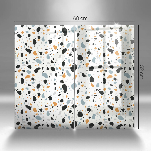 Protection plaque induction Grès décoratif