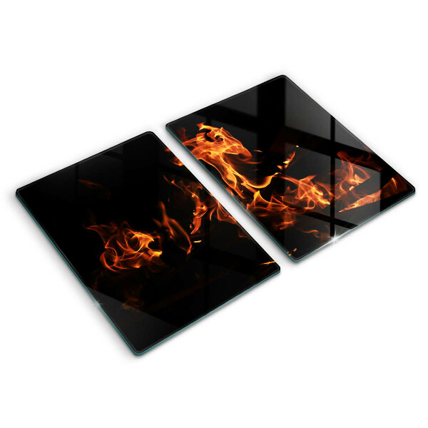Protection plaque induction Allume une flamme vivante