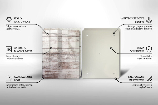 Cache plaque de cuisson Vieilles planches de bois