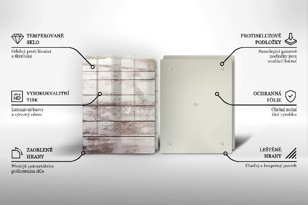 Cache plaque de cuisson Vieilles planches de bois