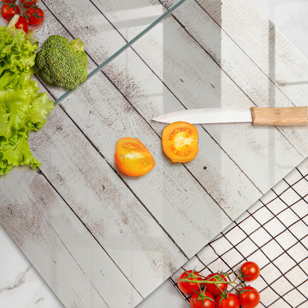 Cache plaque de cuisson Vieilles planches de bois