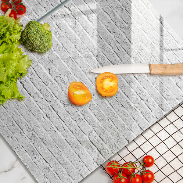 Cache plaque de cuisson Mur de briques