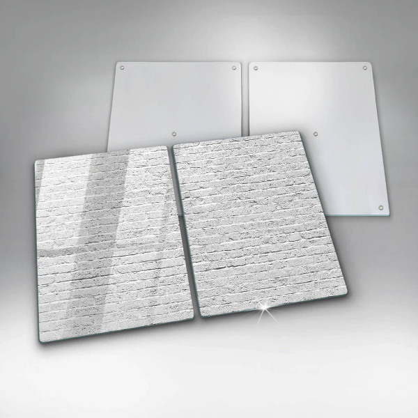 Cache plaque de cuisson Mur de briques