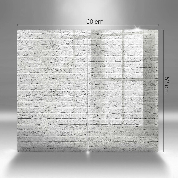 Cache plaque de cuisson Mur de briques