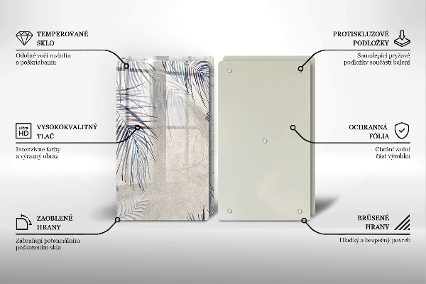 Protection plaque induction Feuilles subtiles