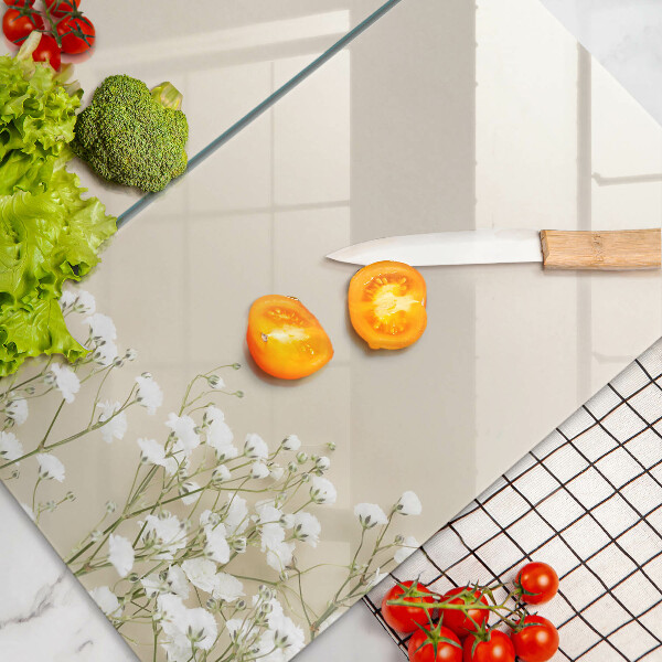 Protection plaque induction Fleurs de bohème en plâtre