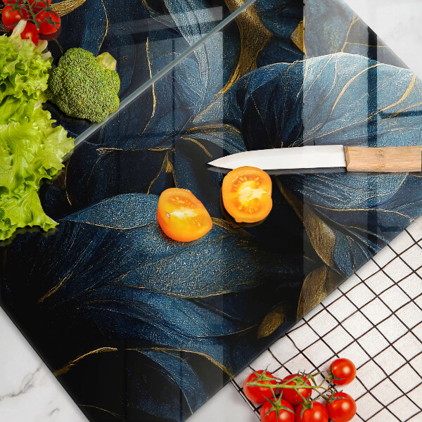 Protection plaque induction Feuilles décoratives avec de l'or