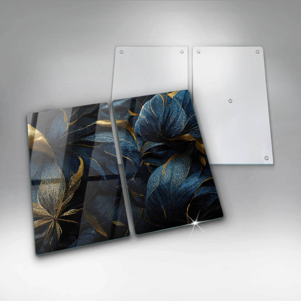 Protection plaque induction Feuilles décoratives avec de l'or