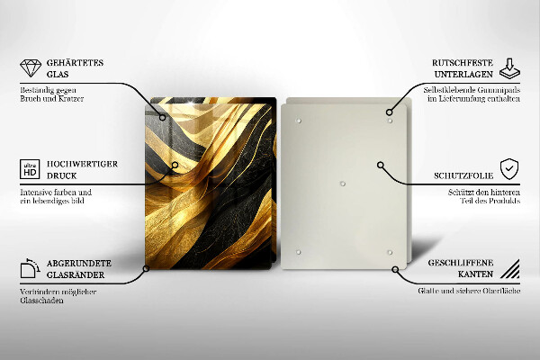 Protection plaque induction Abstraction élégante