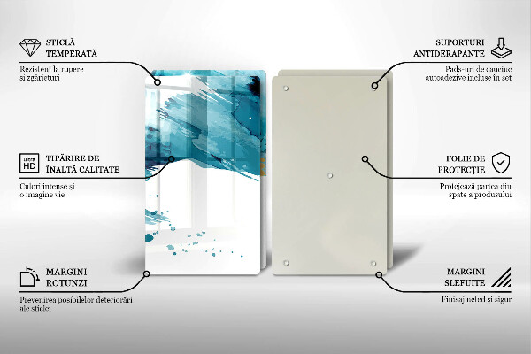 Protection plaque induction Taches bleues