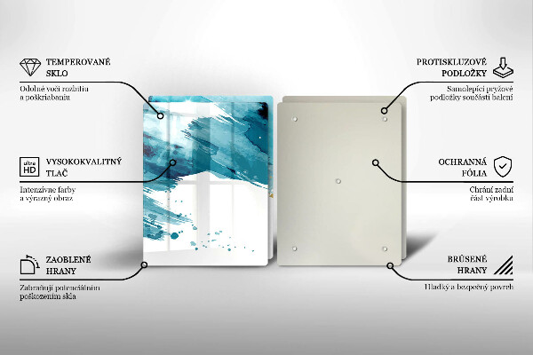 Protection plaque induction Taches bleues