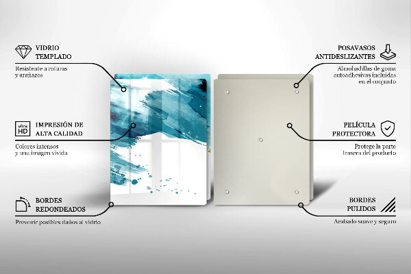 Protection plaque induction Taches bleues