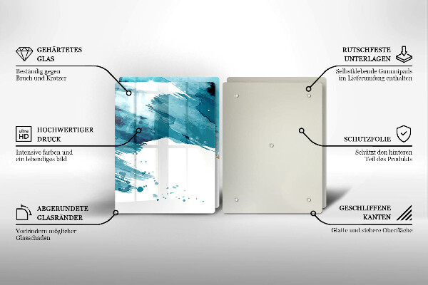 Protection plaque induction Taches bleues