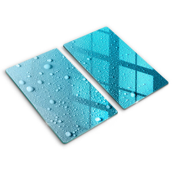 Protection plaque induction Gouttes d'eau