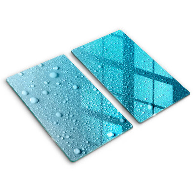 Protection plaque induction Gouttes d'eau