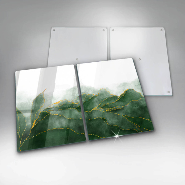 Protection plaque induction Nature abstraite