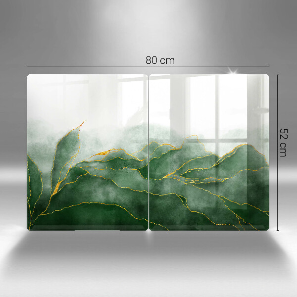 Protection plaque induction Nature abstraite