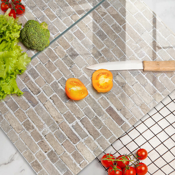 Protection plaque induction Mur de briques lumineuses