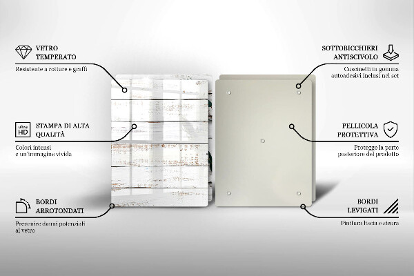 Protection plaque induction Vieilles planches et feuilles