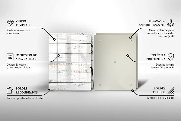 Protection plaque induction Vieilles planches et feuilles