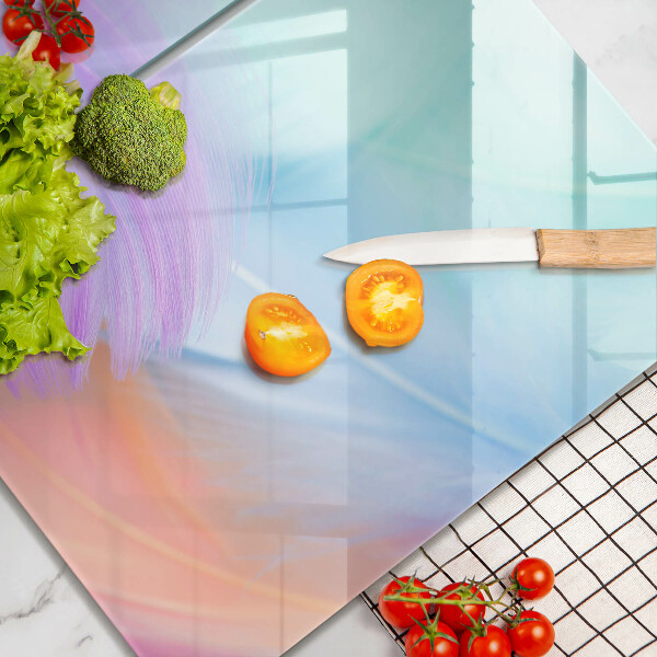 Protection plaque induction Plumes pastels