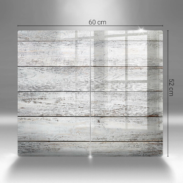 Protection plaque induction Planches de bois brillantes