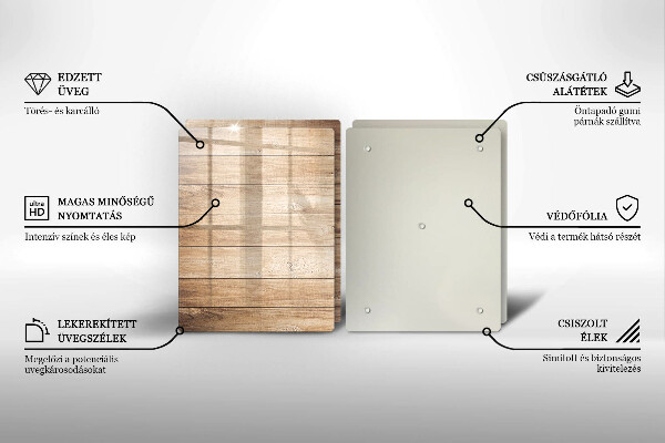 Protection plaque induction Planches de bois