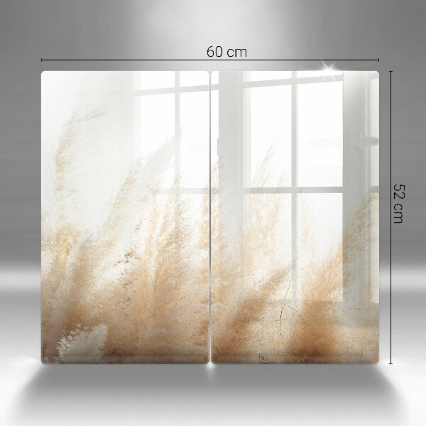 Protection plaque induction Herbe de la pampa