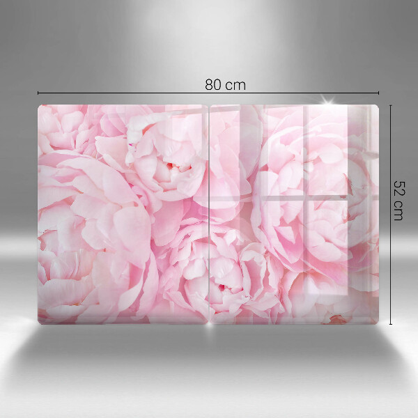 Protection plaque induction Pivoines délicates