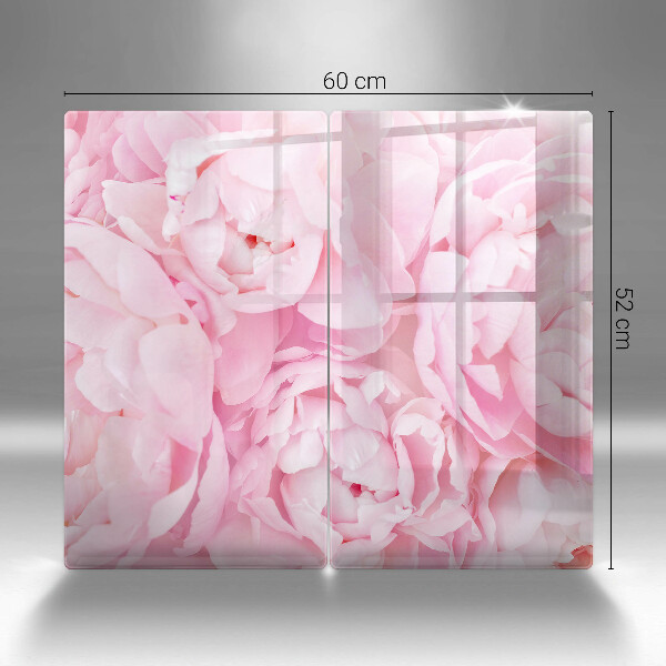 Protection plaque induction Pivoines délicates