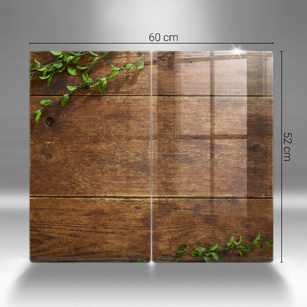 Protection plaque induction Planches et feuilles de bois