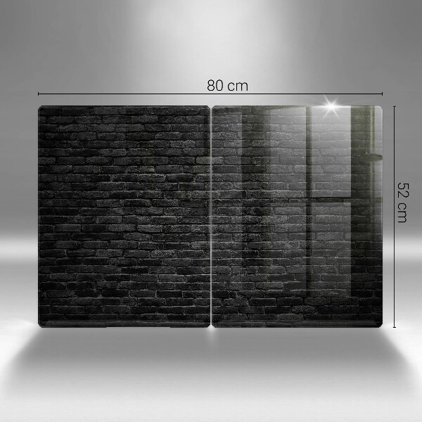 Protection plaque induction Mur de briques