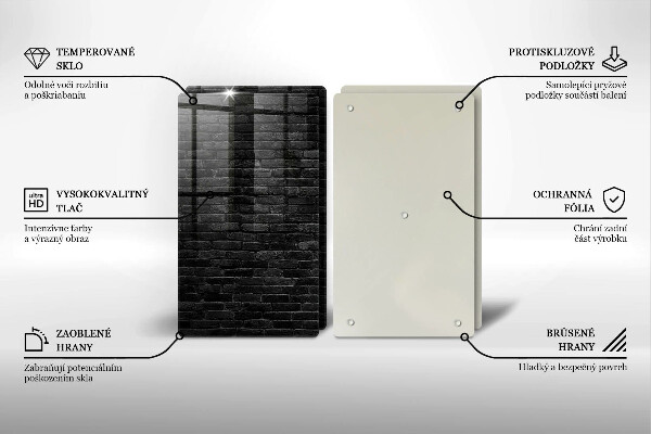 Protection plaque induction Mur de briques