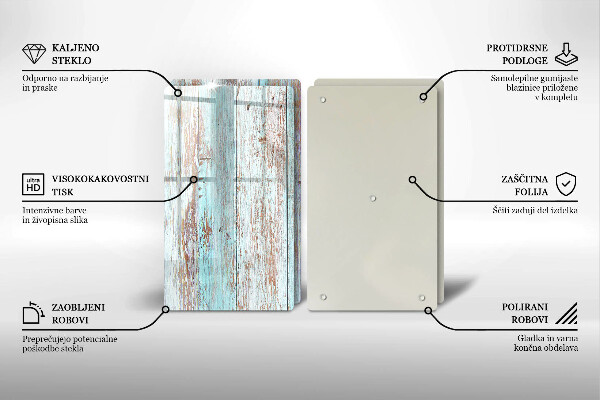 Cache plaque de cuisson Planches anciennes vintage