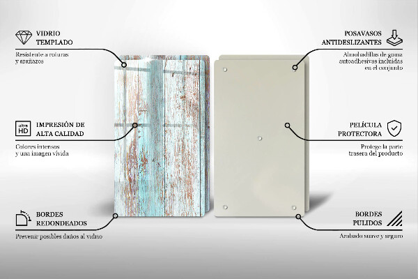 Cache plaque de cuisson Planches anciennes vintage