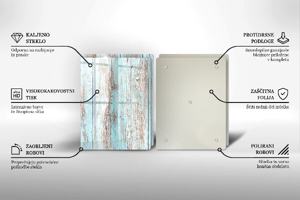 Cache plaque de cuisson Planches anciennes vintage