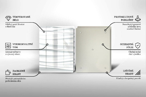 Cache plaque de cuisson Structure moderne