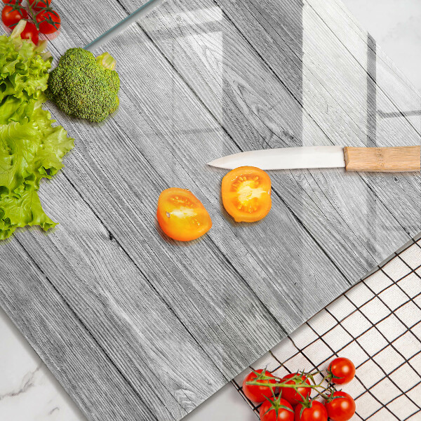 Cache plaque de cuisson Vieilles planches de bois