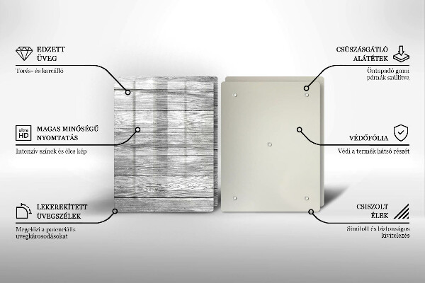 Cache plaque de cuisson Vieilles planches de bois