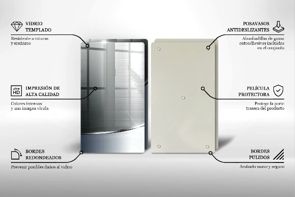Protection plaque induction Modèle d'abstraction en métal