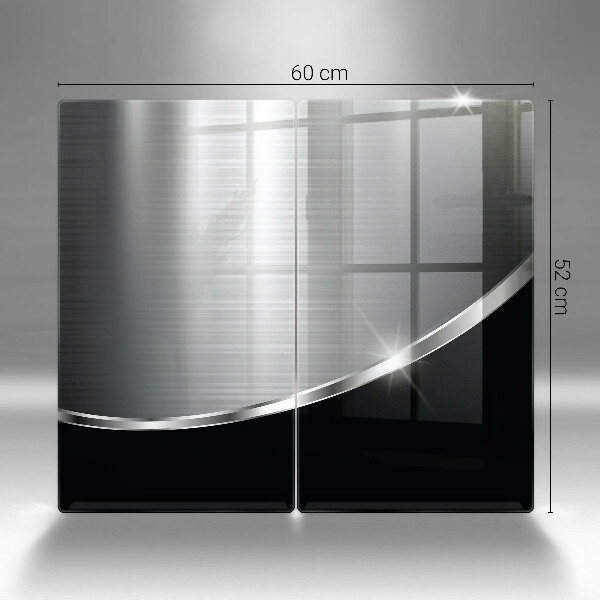 Protection plaque induction Abstraction avec du métal