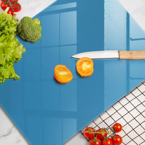 Protège plaque de cuisson Couleur bleue