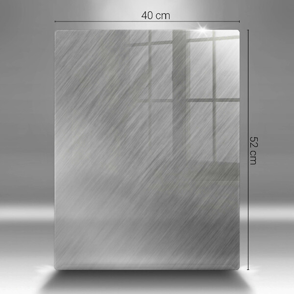 Protège plaque de cuisson Fond de texture métallique