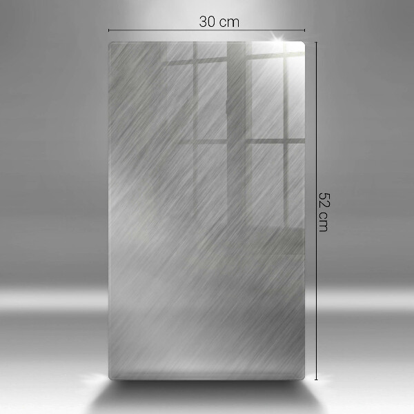 Protège plaque de cuisson Fond de texture métallique