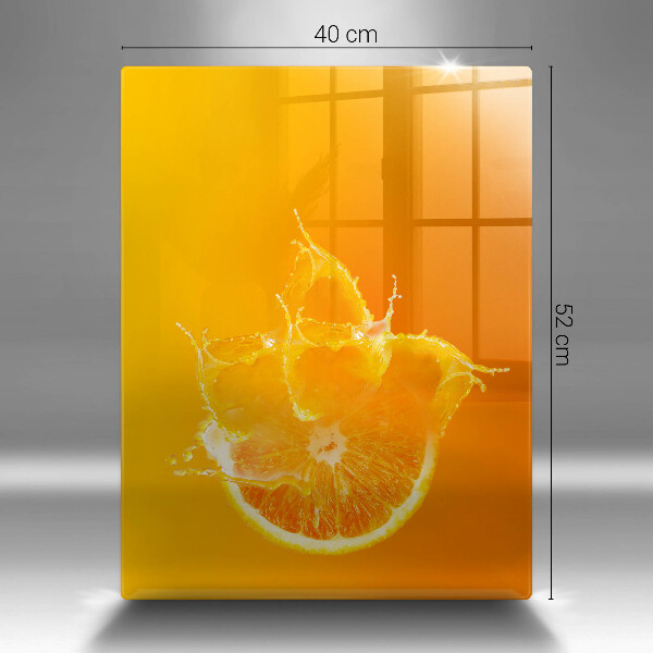 Protège plaque de cuisson Fruit orange juteux