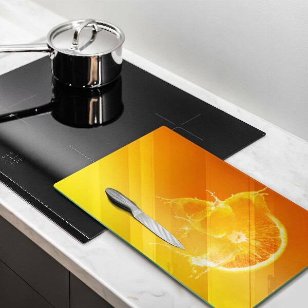 Protège plaque de cuisson Fruit orange juteux