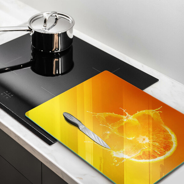 Protège plaque de cuisson Fruit orange juteux