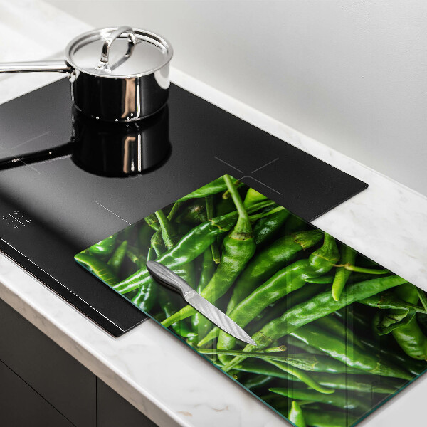 Protège plaque de cuisson Cosses de petits pois